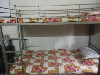 Double Bed for Kids Steel