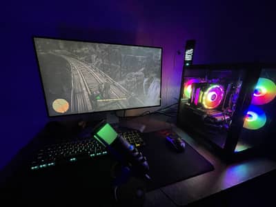 High End Full Gaming/Streaming Setup | i5 14th Gen DDR5
