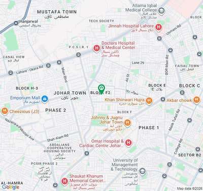 12 marla lower portion facing park near LAQAWS SCHOOL f2 block johar town
