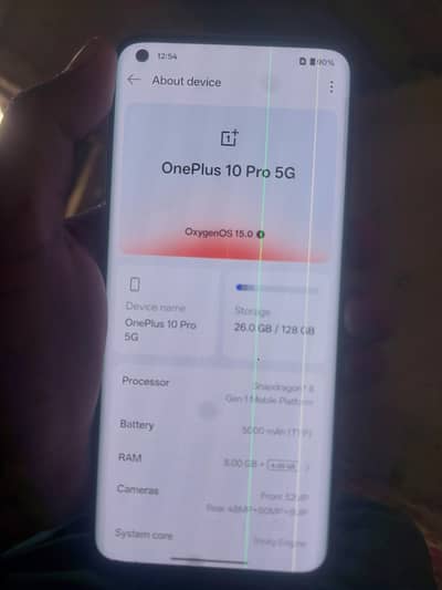 One Plus 10 Pro Non pta 8gb 128gb 3 lines