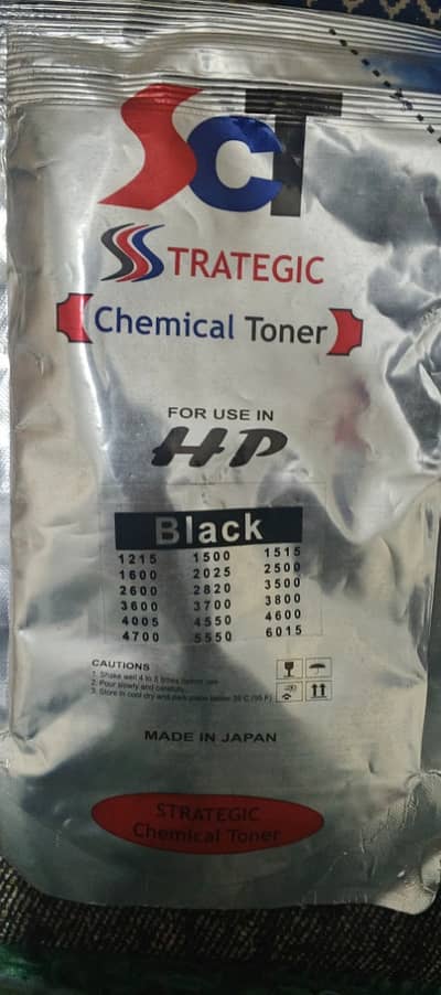 HP LaserJet Toner Refill Powder (Black & Magenta) – Brand New / Seale