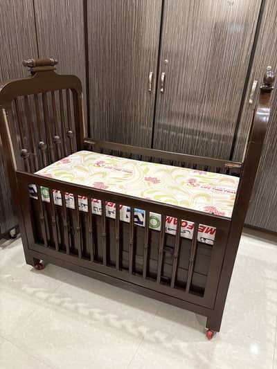 Wooden Baby Cot
