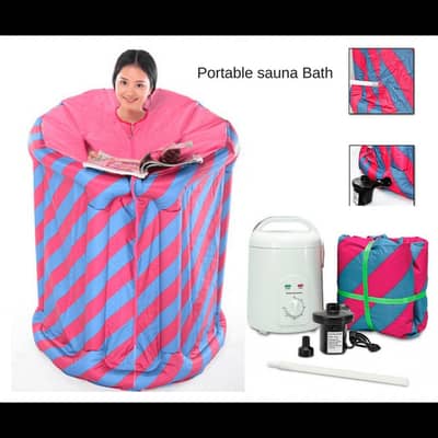 Portable Steam Sauna Bath with Steam Generator