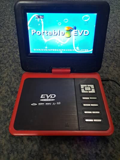 Portable EVD Video Cd/Dvd player