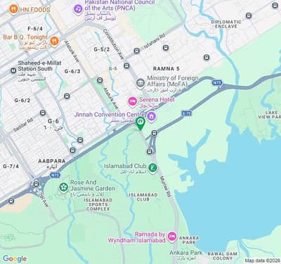 Prime Hotel/Motel Corner Plot for Sale on Club Road Islamabad | Near Islamabad Club | Rawal Lake & Margalla Hills View | Ideal for Investors & Hospitality Brands