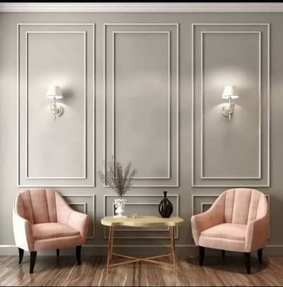Pop ceiling /wallpaper / pvc flooring