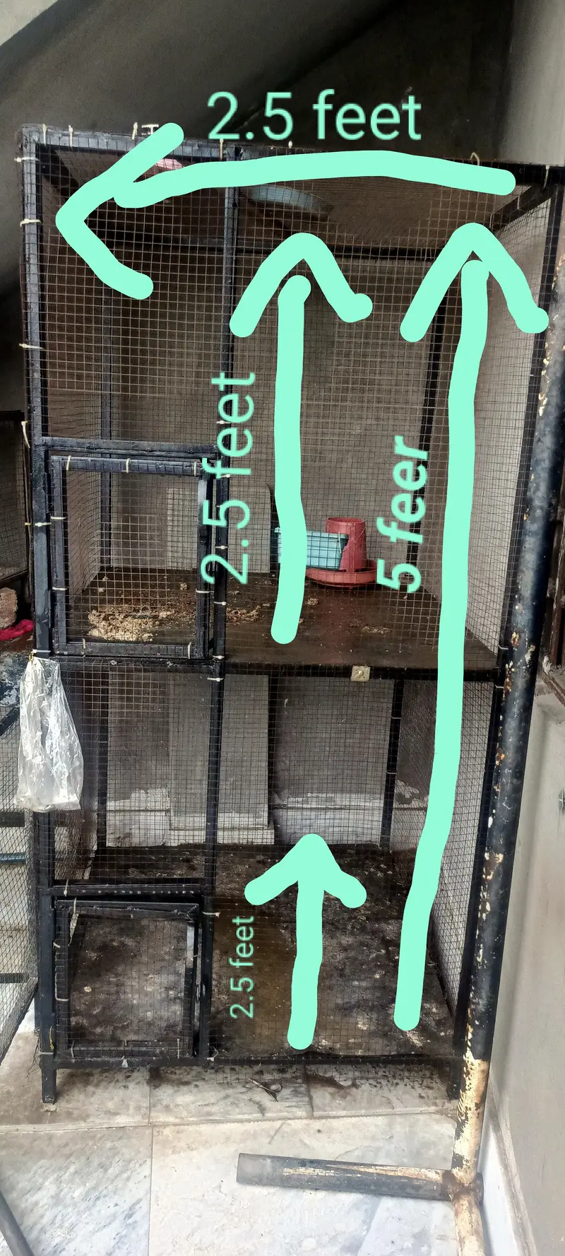 4 iron cages for sale — photo 2
