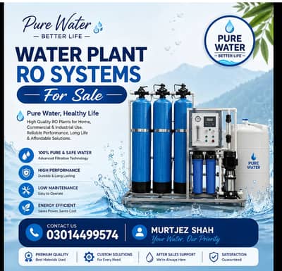 Premium RO Water Filter Plant – Pure & Healthy Drinking Water