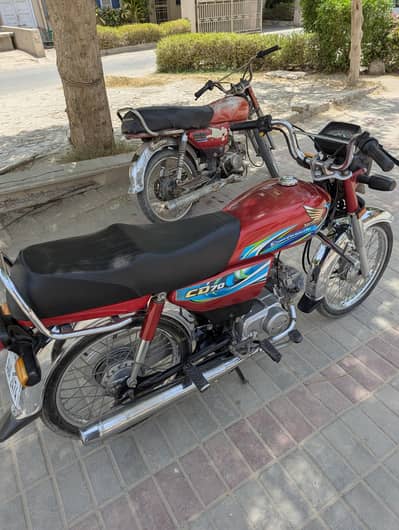 Honda CD70 2024 Model