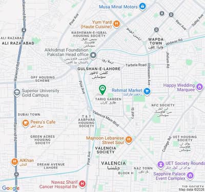 1 KANAL PLOT AVAILABLE FOR SALE IN TARIQ GARDEN BLOCK D WITH FACING PARK