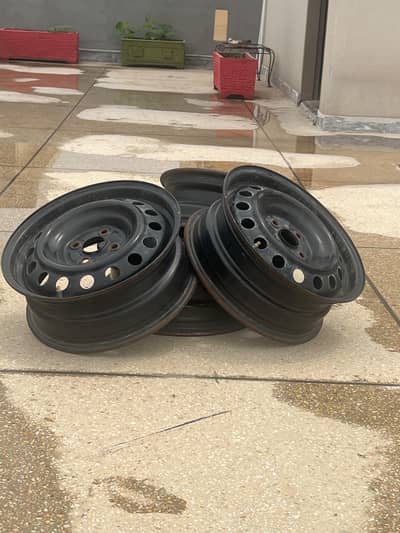 4 x Genuine Yaris Rims (5.5J x 15)
