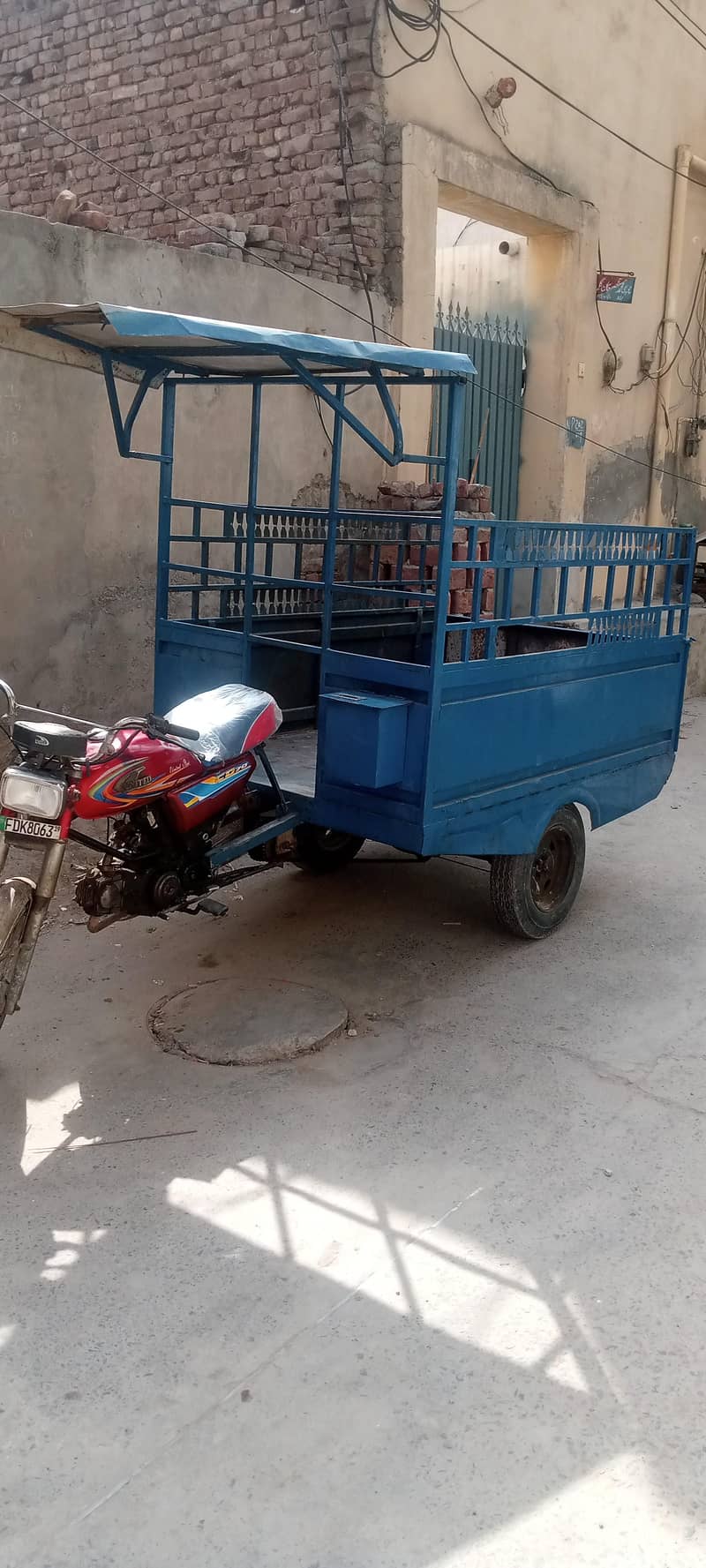 loder riksha united bike he 19 model behtareen condition 2