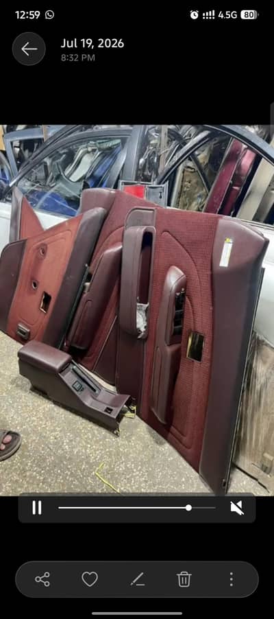 1990 COROLLA door panel