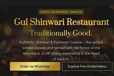 Animated WhatsApp Ordering Website for Cafes & Restaurants
