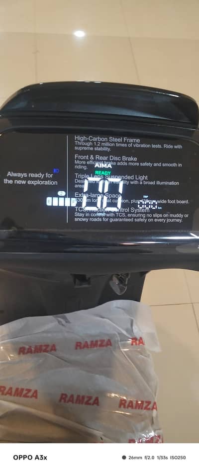RAMZA AIMA ELECTRIC SCOOTER AA TRADERS