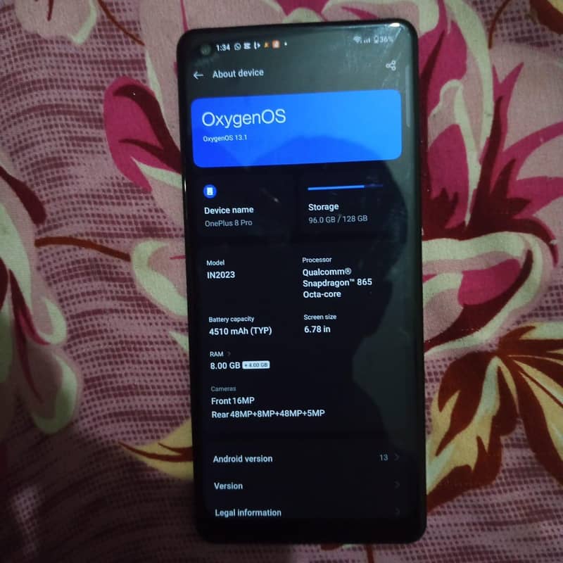 One Plus 8 Pro 0