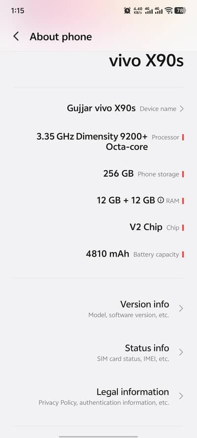 Vivo X90s