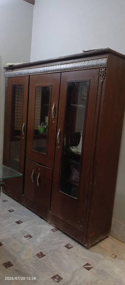 three piece devider wooden