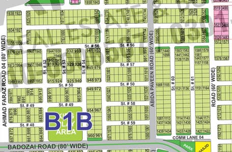 10 Marla Hot Location Plot in b-3 Sector | Plot #. . . . | back to big Park & Main Road