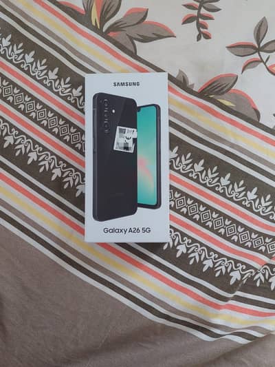 Samsung Galaxy A26 5G (PTA Approved) – Like New