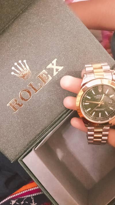 Luxury Rolex style men's watch Master lock premium condition