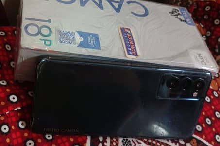 Tecno Camon 18P (8+3GB/128GB) | Original Box | Excellent Condition