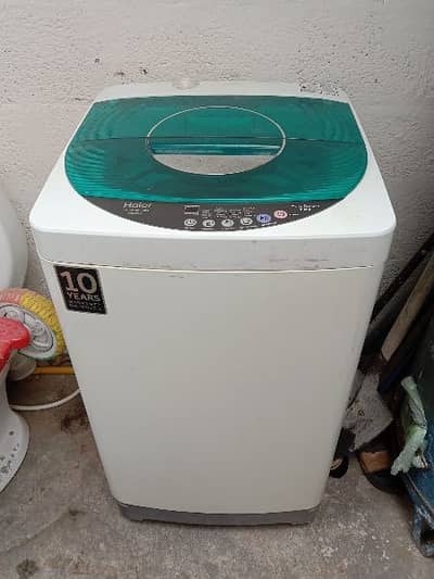 Haier automatic washing machine for sale. read Add