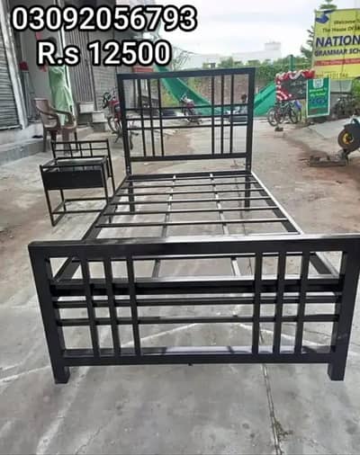 Single Bed//Iron single bed//Bed Set//Kids single Bed//03092056793