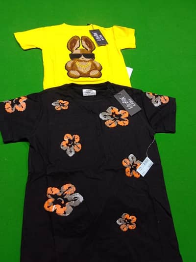 leftover export quality t shirt 2 year to 18 year 3 lable mix print