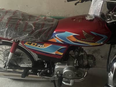 HONDA CD 70 APPLIED FOR 2026 MODEL BRAND NEW CONDITION