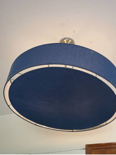 Beautiful fabric ceiling light by Habit children's Store