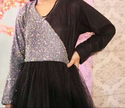 Black And Silver Princess Maxi