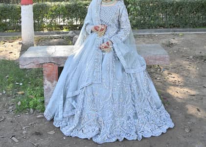 Bridal nikkah dress