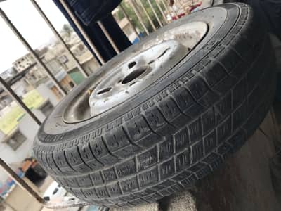12 inch tyre with stepny tubless for mehran khyber hiroof fx tair teir