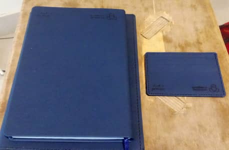 Exclusive Al Rajni Bank Premium Diary & Card Holder Set for Sale