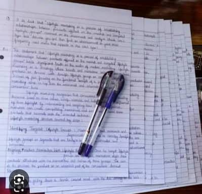 Handwriting Assignment, Typing And Data Entry job Available