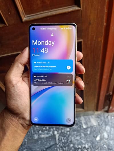 OnePlus 8' just phon_ back break' Finger off_ 8-128gb' dual sim approv