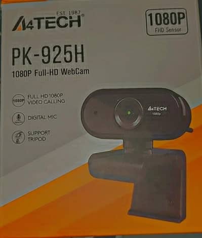 A4Tech PK-925H 1080P Full HD Webcam - with 1 Year Official Warranty