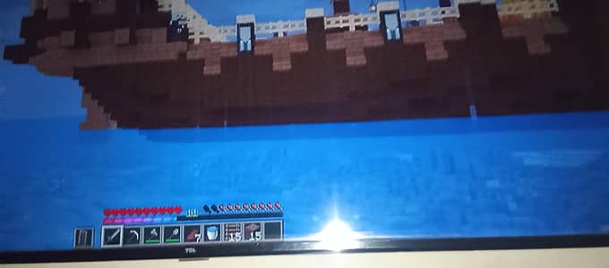 TCL tv fast led android led 65 inde all okay