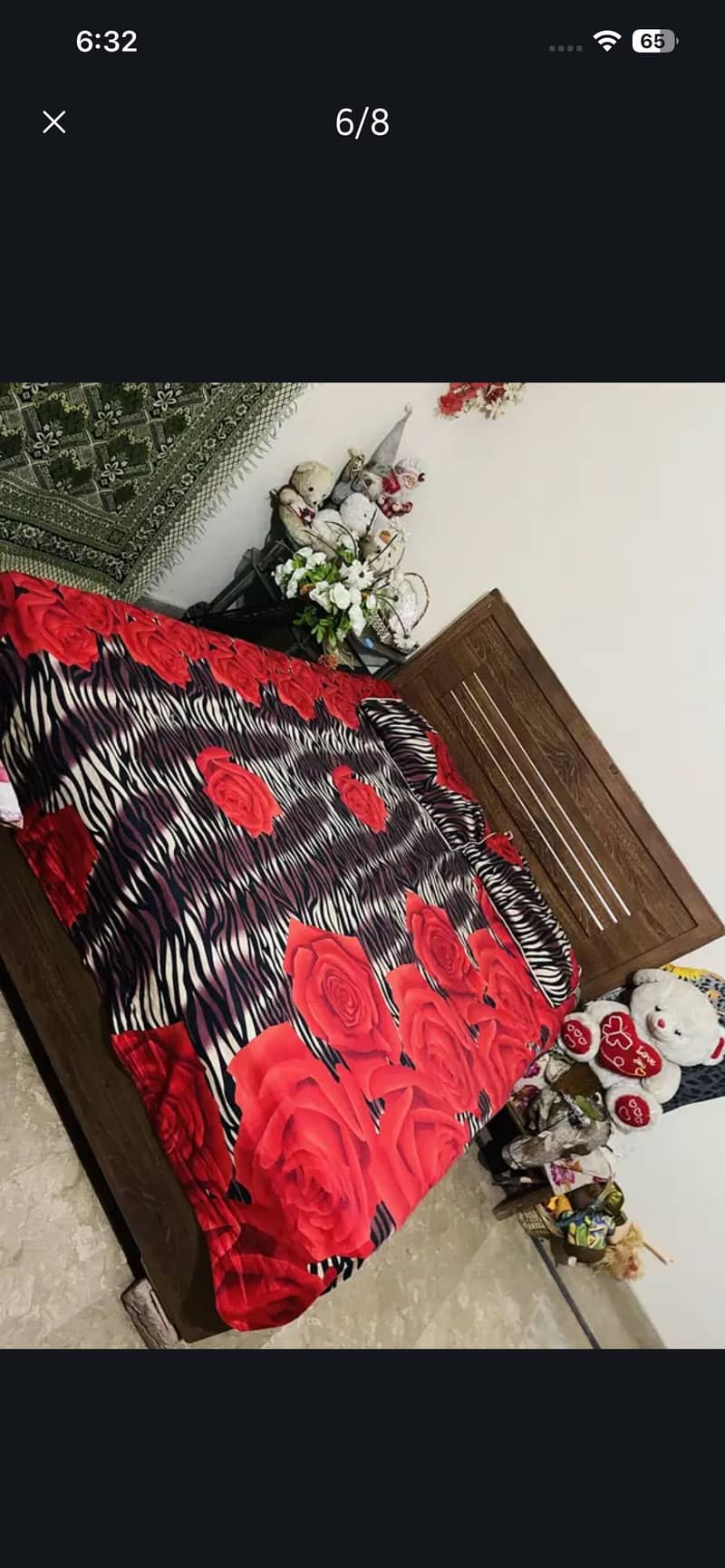 Woden bed 1