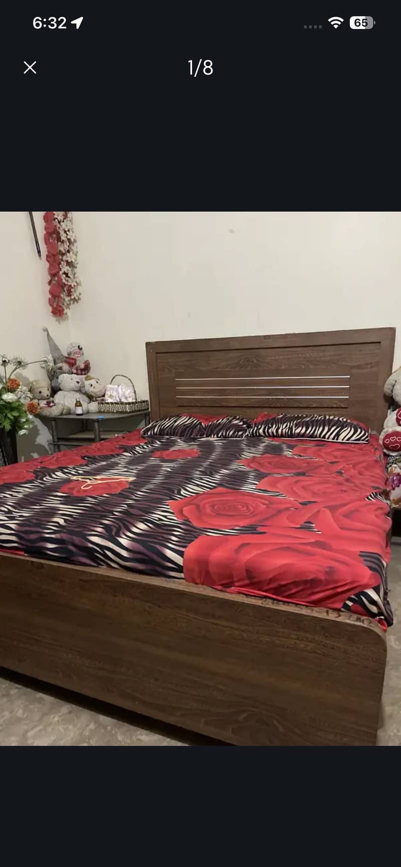Woden bed 2