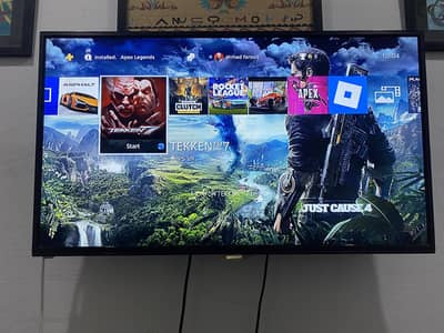 Samsung smart tv 42 inches with box
