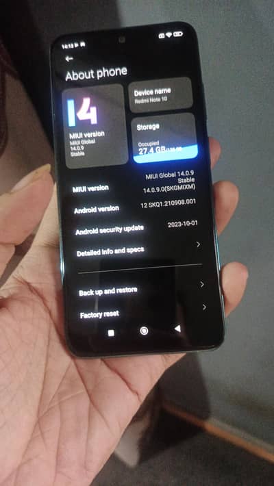 Xiaomi Redmi Note 10