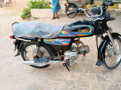 Yamaha Dhoom YD-70cc Model 2024 Urgent For sale Excellent Bike