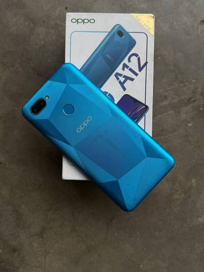 OPPO A12 pta 4/64 for sale  with original box
