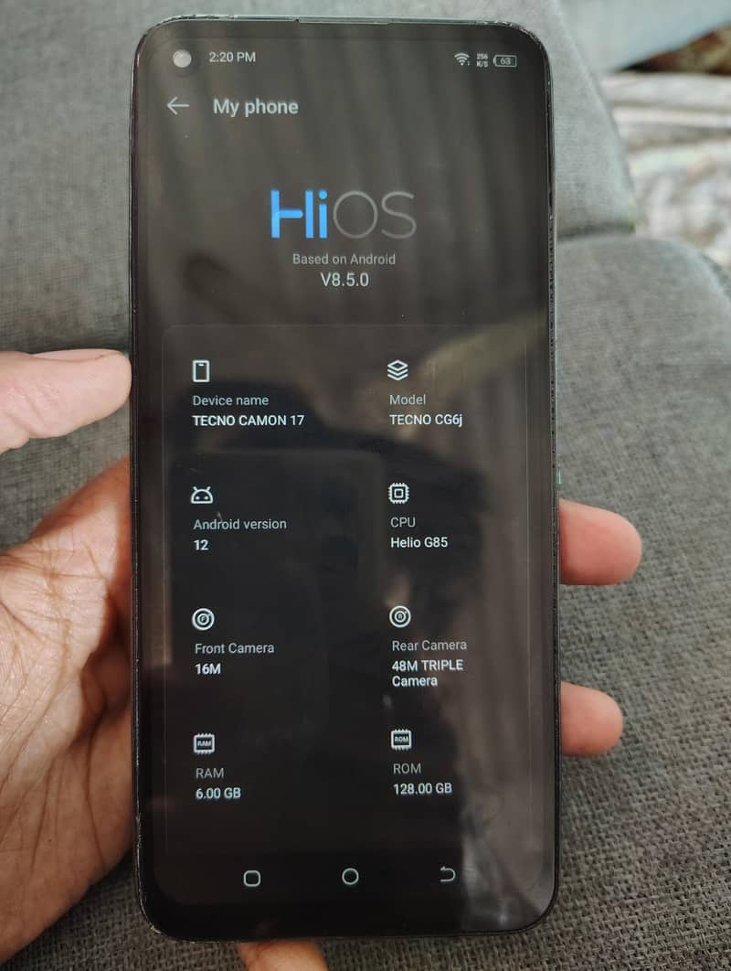 Tecno CAMON 17P 4