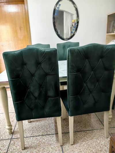 Dining table with 4 chairs