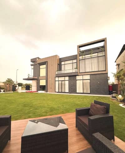 One Kanal Lash Green Lawn + One Kanal Brand New Luxury Ultra-Modern Design Most Beautiful Fully Furnished Bungalow For Sale At Prime Location Of DHA Lahore Near To Park Masjid & Commercial Market