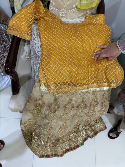 lehnga short shirt
