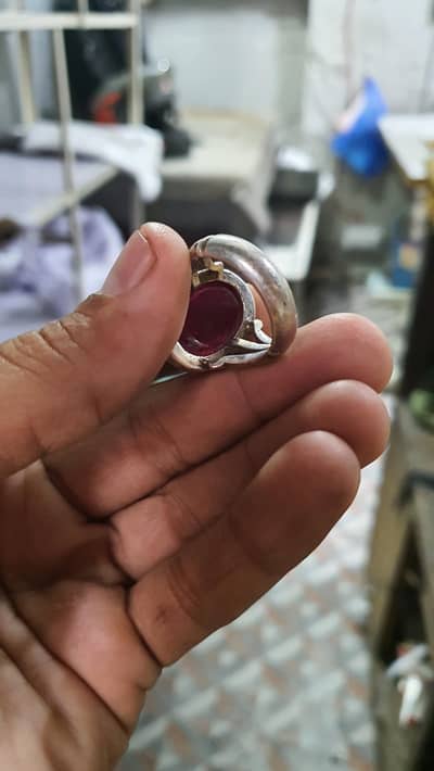 Chandi Ring 16 gram